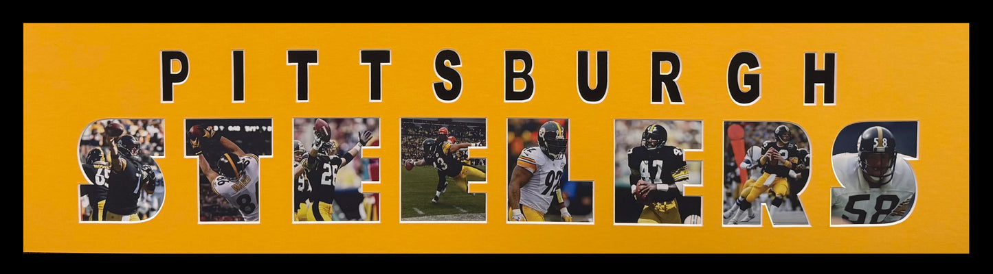 Steelers All-Time Greats Team Plaque