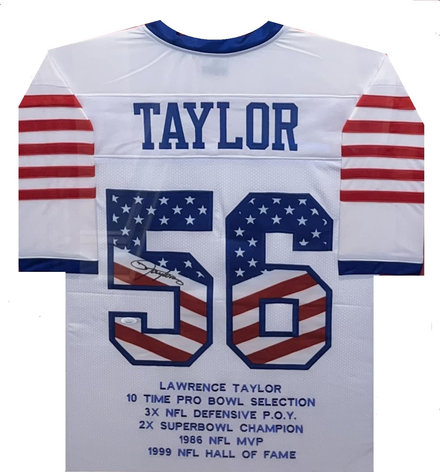 Lawrence Taylor Signed Custom Jersey (JSA Authenticated)