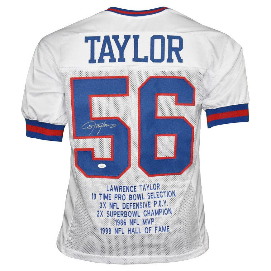 Lawrence Taylor Signed Custom Jersey (JSA Authenticated)