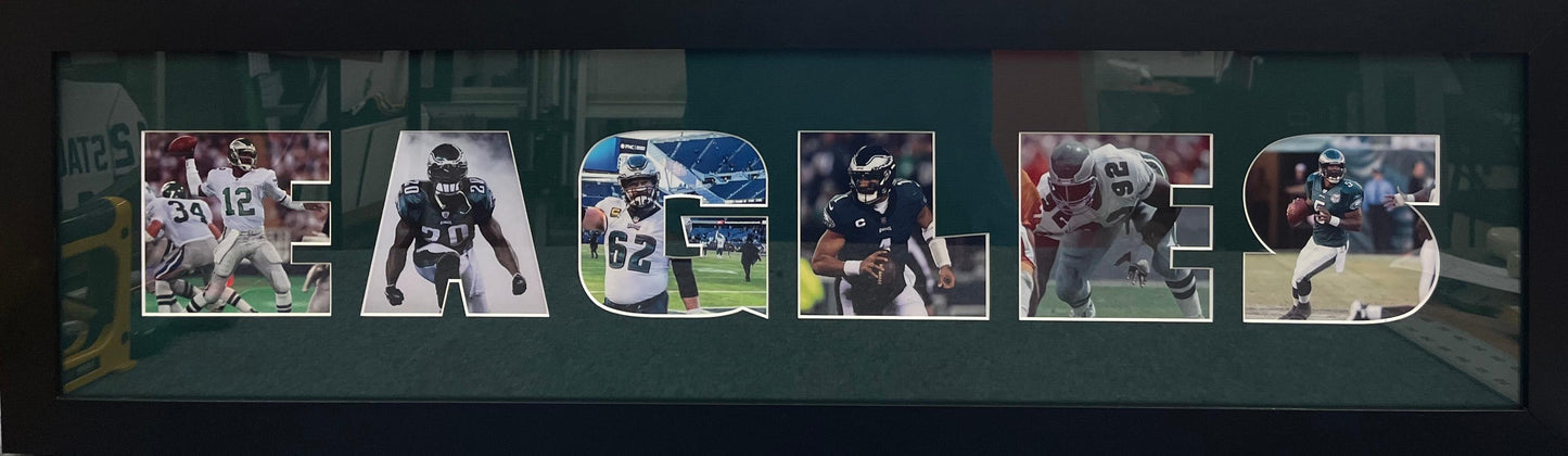 Philadelphia Eagles All-Time Greats Team Plaque